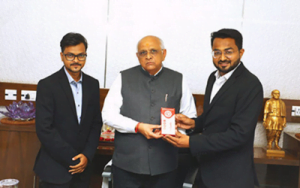 Dr. Cardio team with Honorable CM Of Gujarat Shri Bhupendra Patel