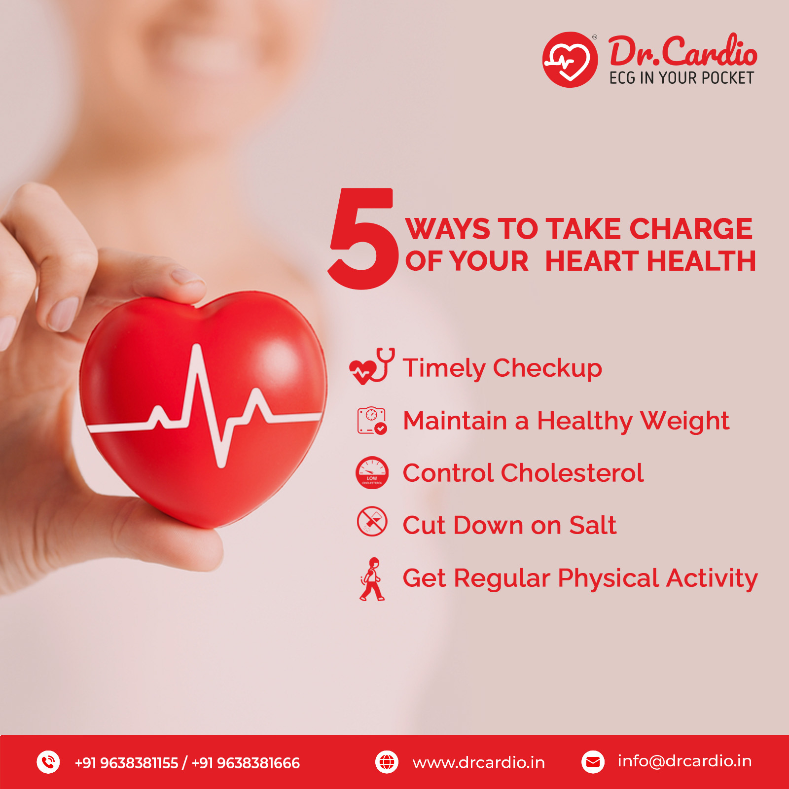 5 Ways to Take Charge of Your Heart Health