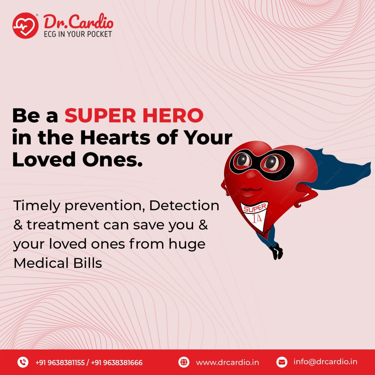 Be a Heart Health Superhero with Dr. Cardio 12-Channel ECG Device