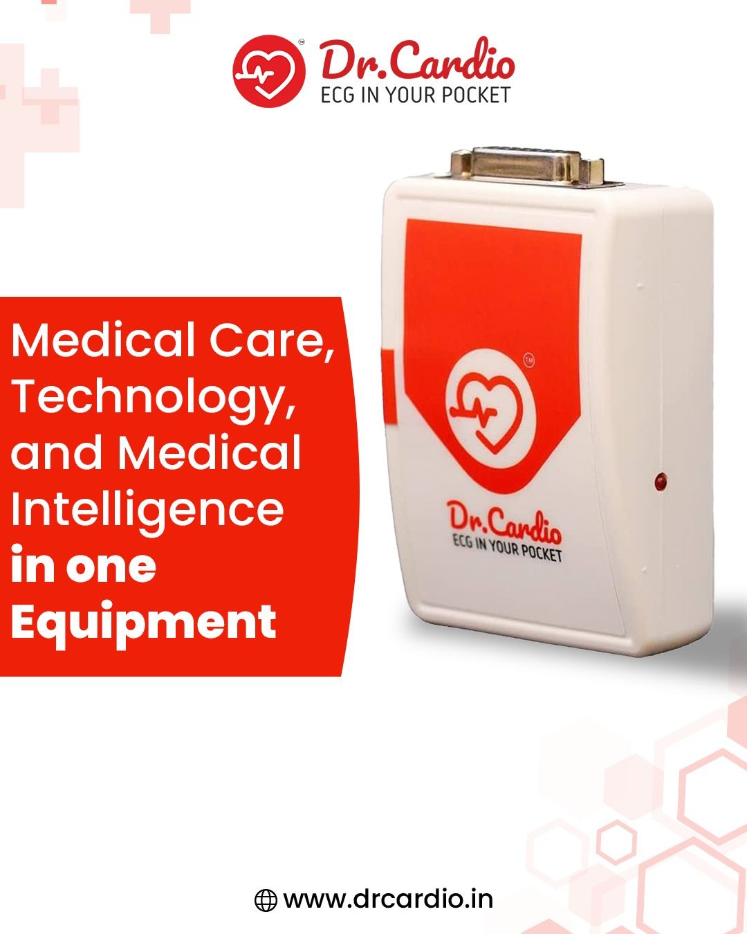 Portable Dr.Cardio ECG machine Anywhere