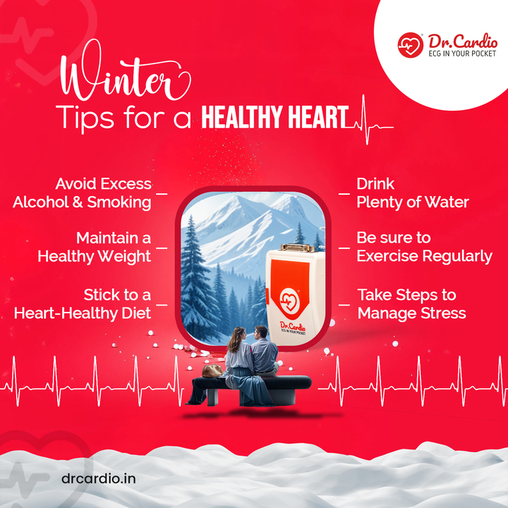 Protect Your Heart Health This Winter with Dr. Cardio Portable ECG device